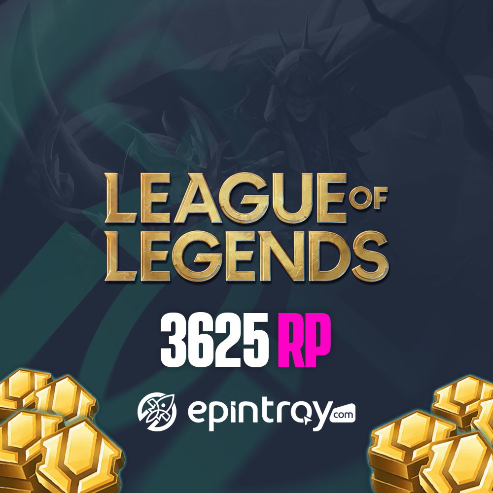 3625 League of Legends 3625 RP - EpinTroy