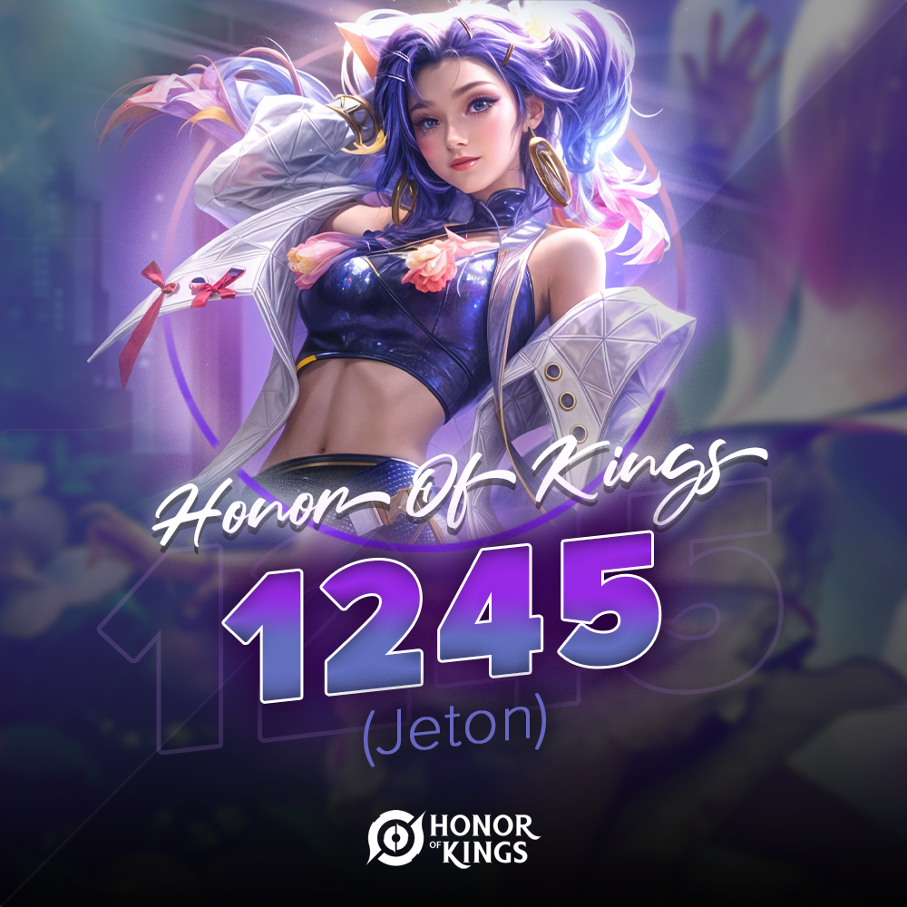 Honor of Kings 1245 Tokens