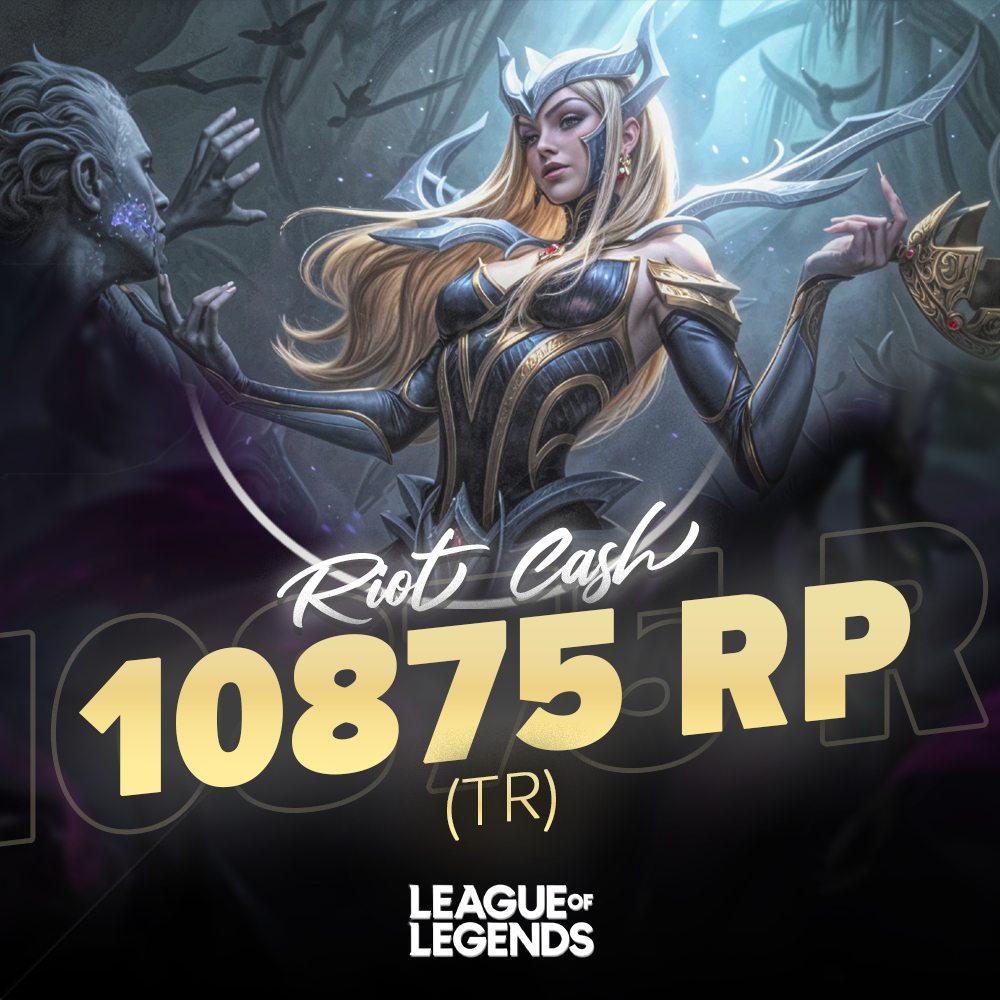 League of Legends 10875 RP TR