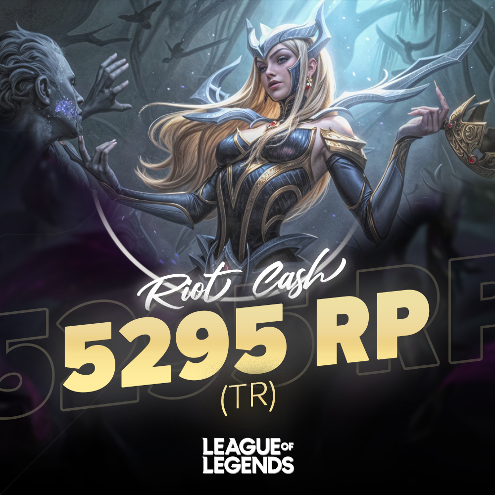 League of Legends 5295 RP TR
