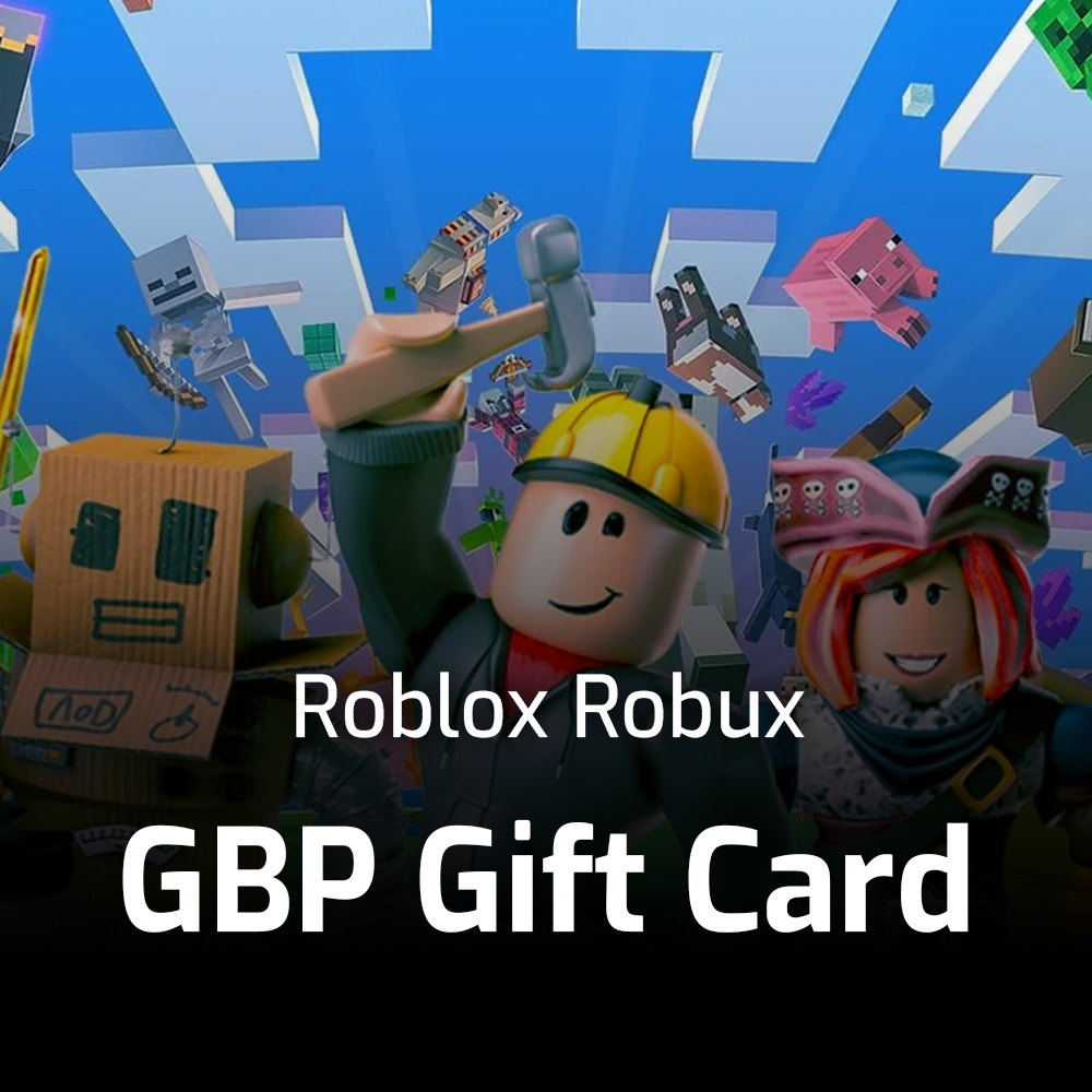 Roblox GBP Robux Gift Card