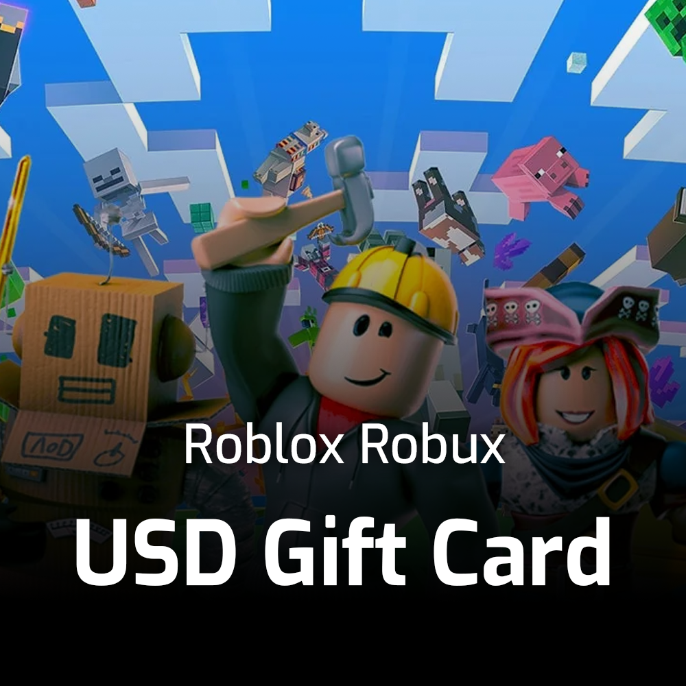 Roblox GLOBAL & USD Robux Gift Card