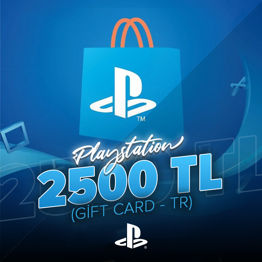 Sony PSN 2500 TL Hediye Kartı TR