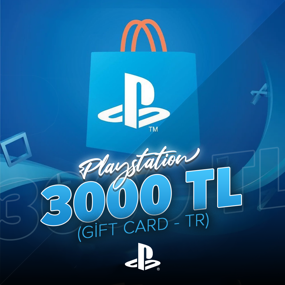 Sony PSN 3000 TL Hediye Kartı TR