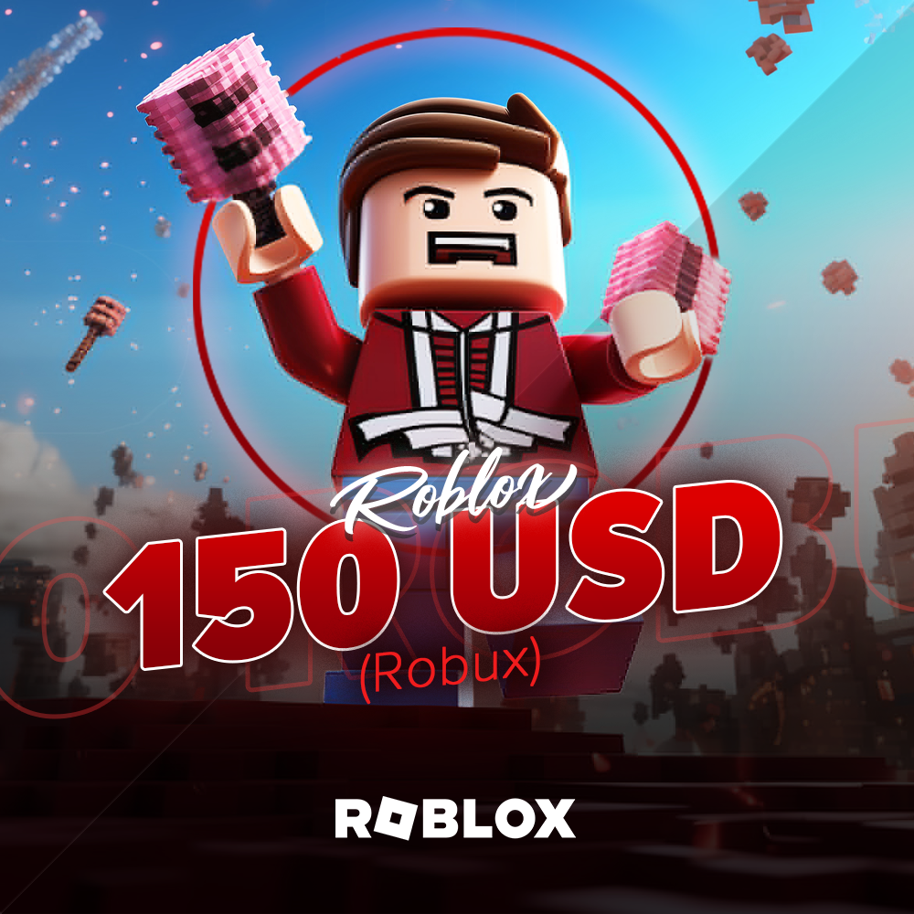 Roblox 150 USD 14500 Robux