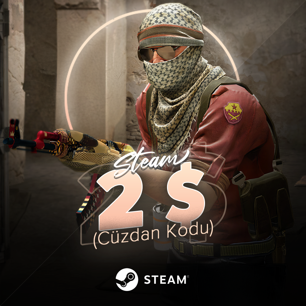 Steam Wallet Card 2 USD