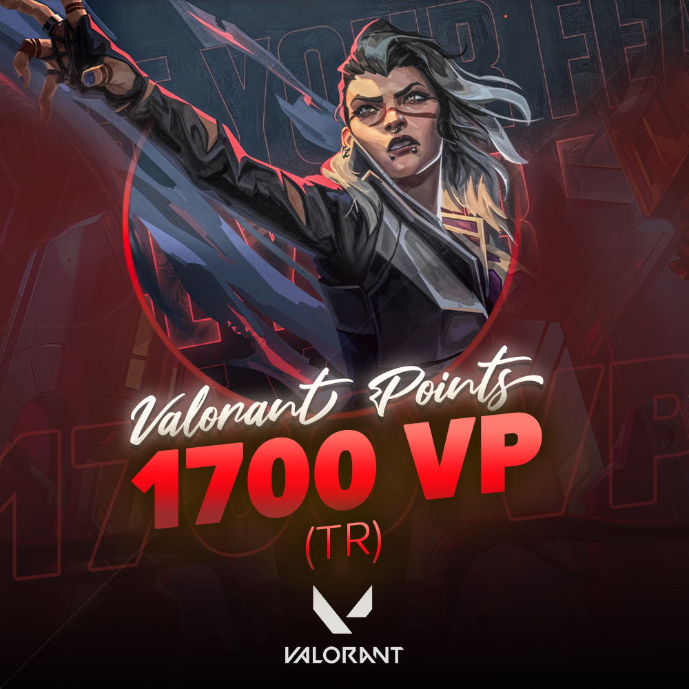 Valorant 1700 VP TR