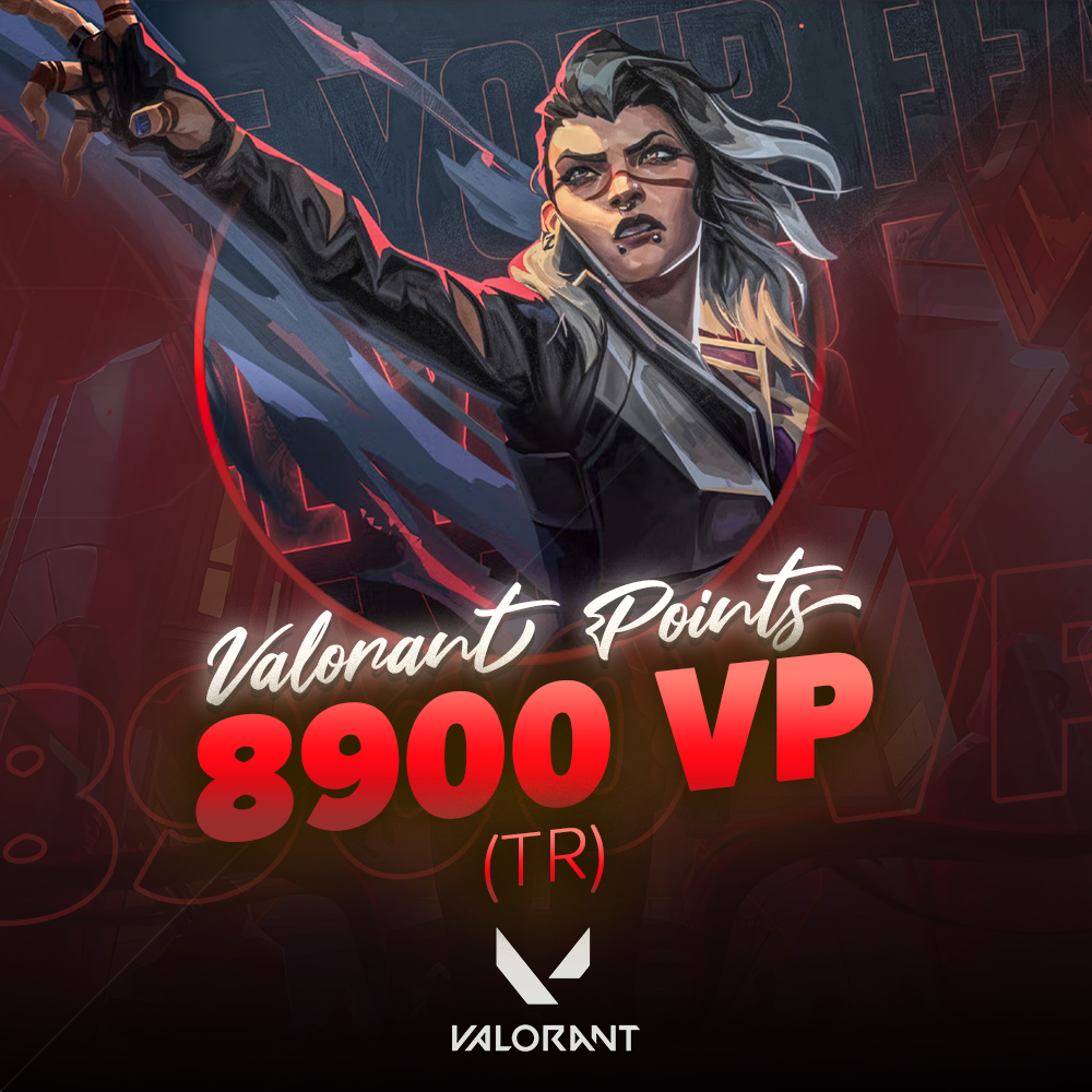 Valorant 8900 VP TR