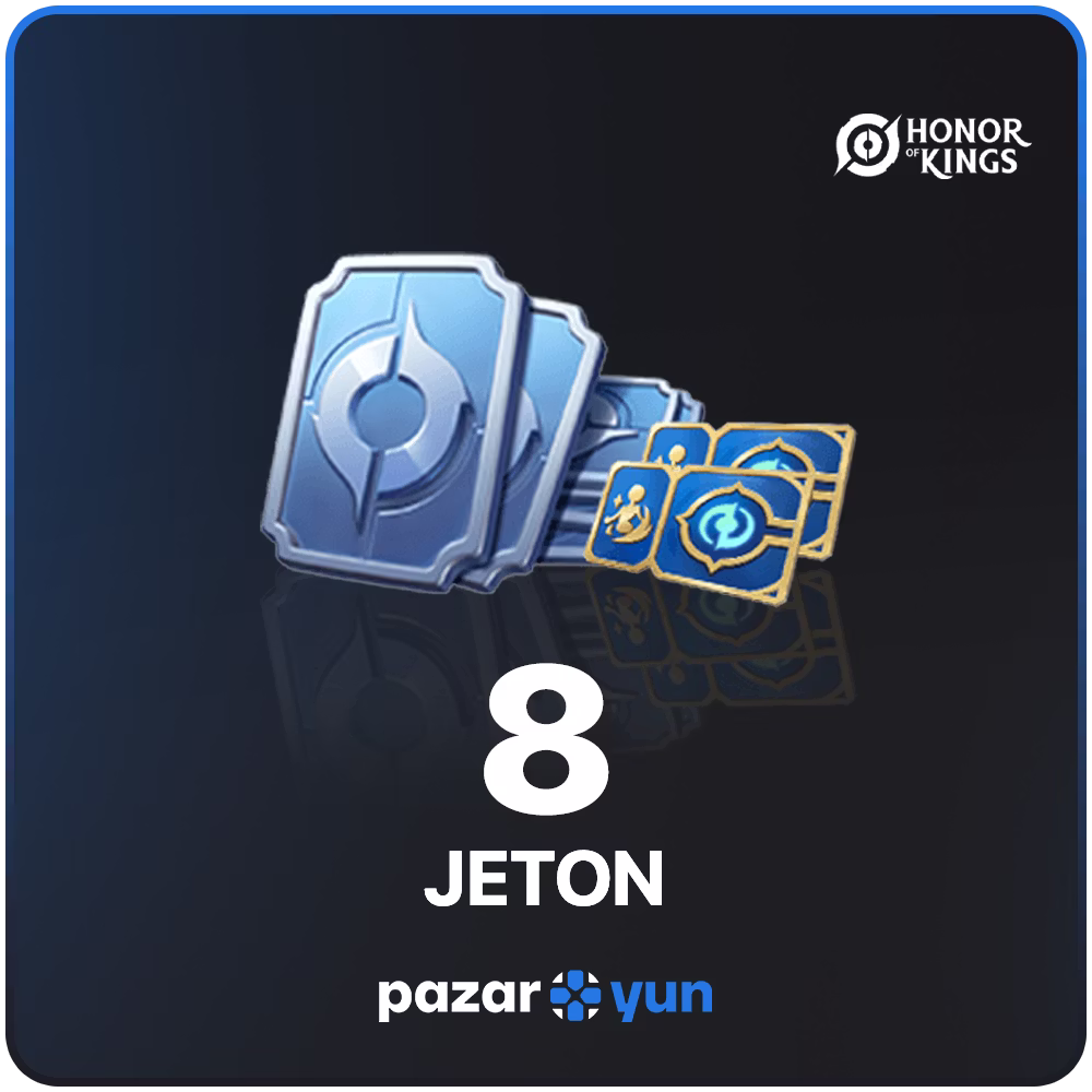 Honor of Kings 8 Jeton + Bonus