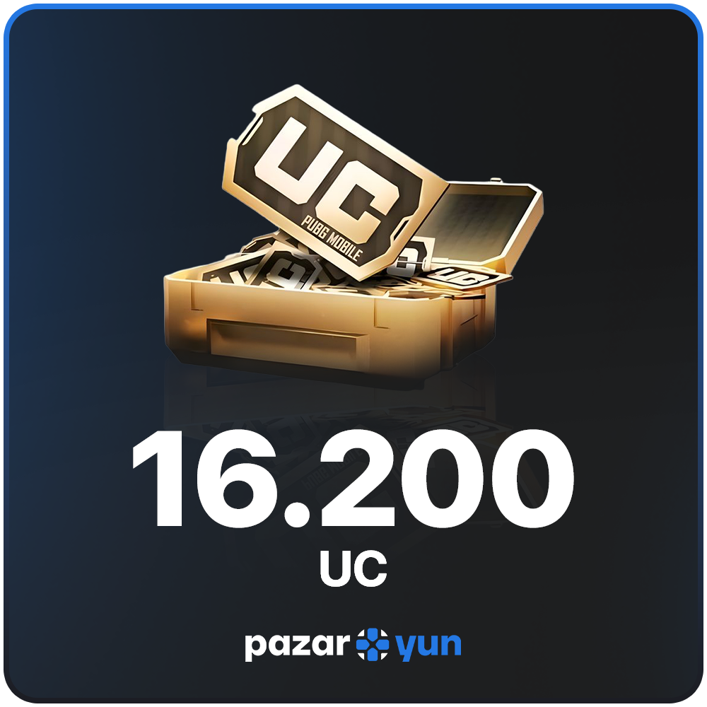 PUBG Mobile 16200 UC