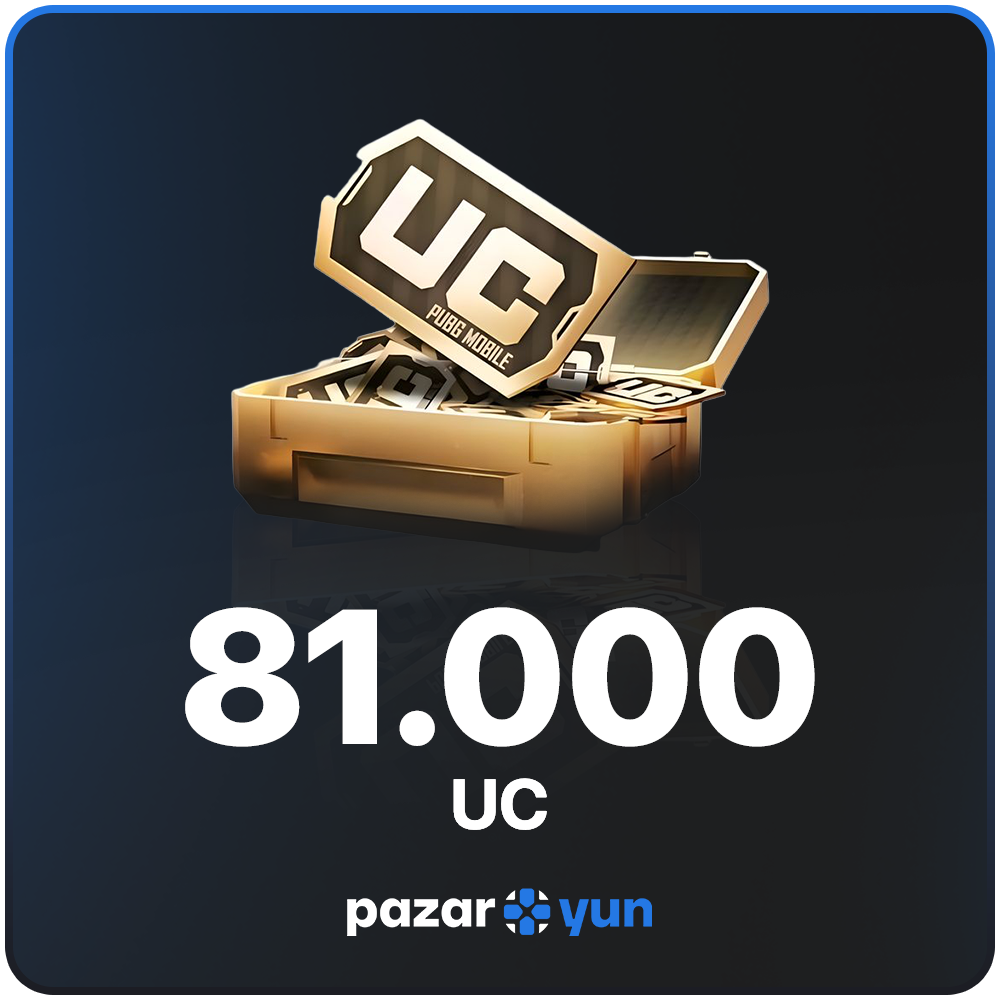 PUBG Mobile 81000 UC