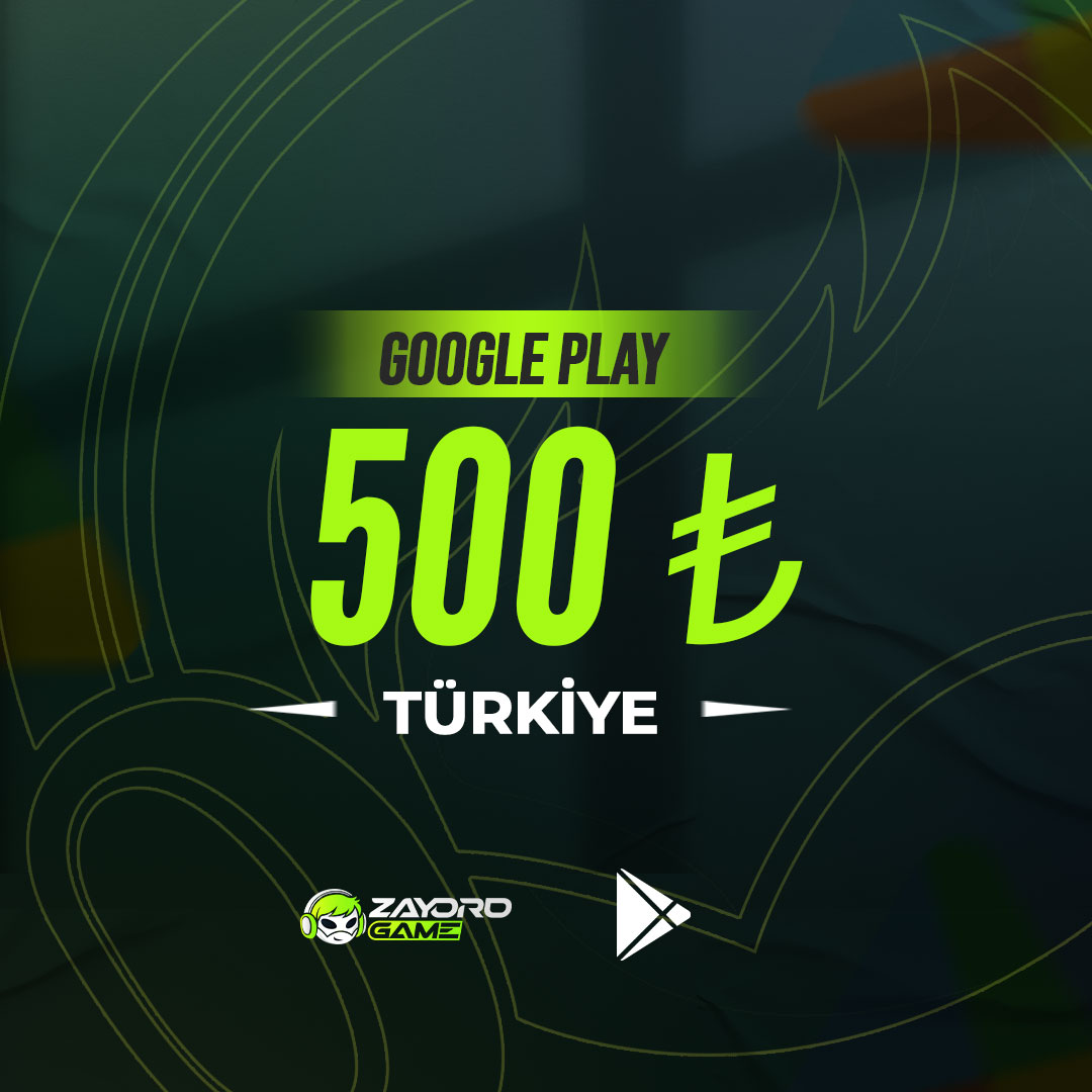 Google Play 500 TL