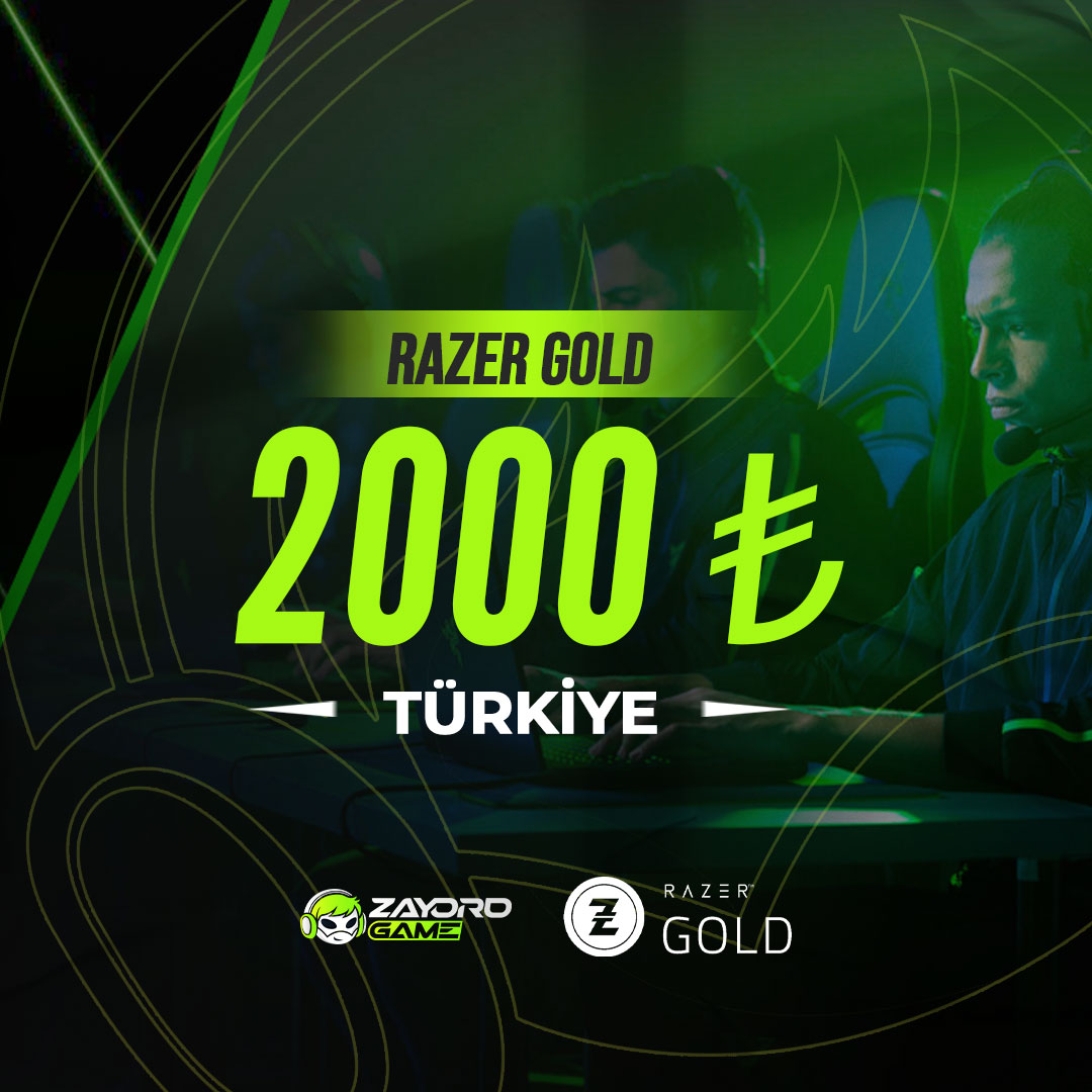Razer Gold 2000 TL