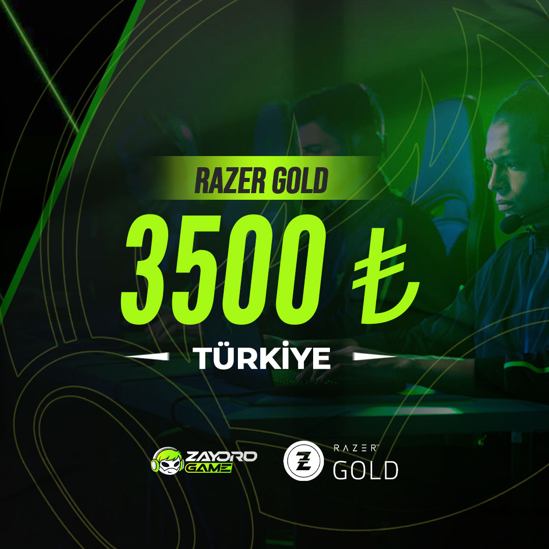 Razer Gold 3500 TL Bozdur