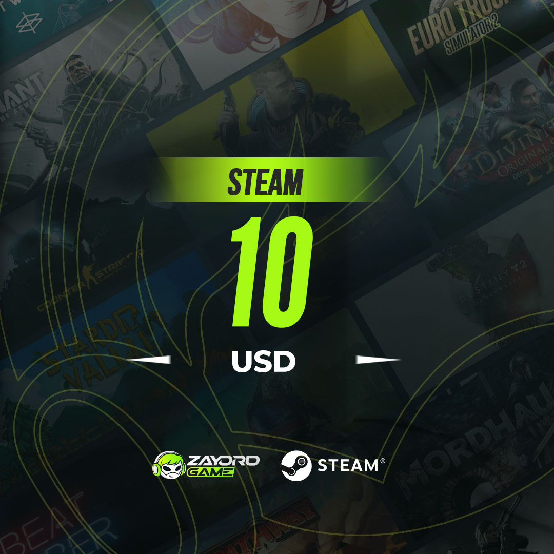 Steam 10 USD