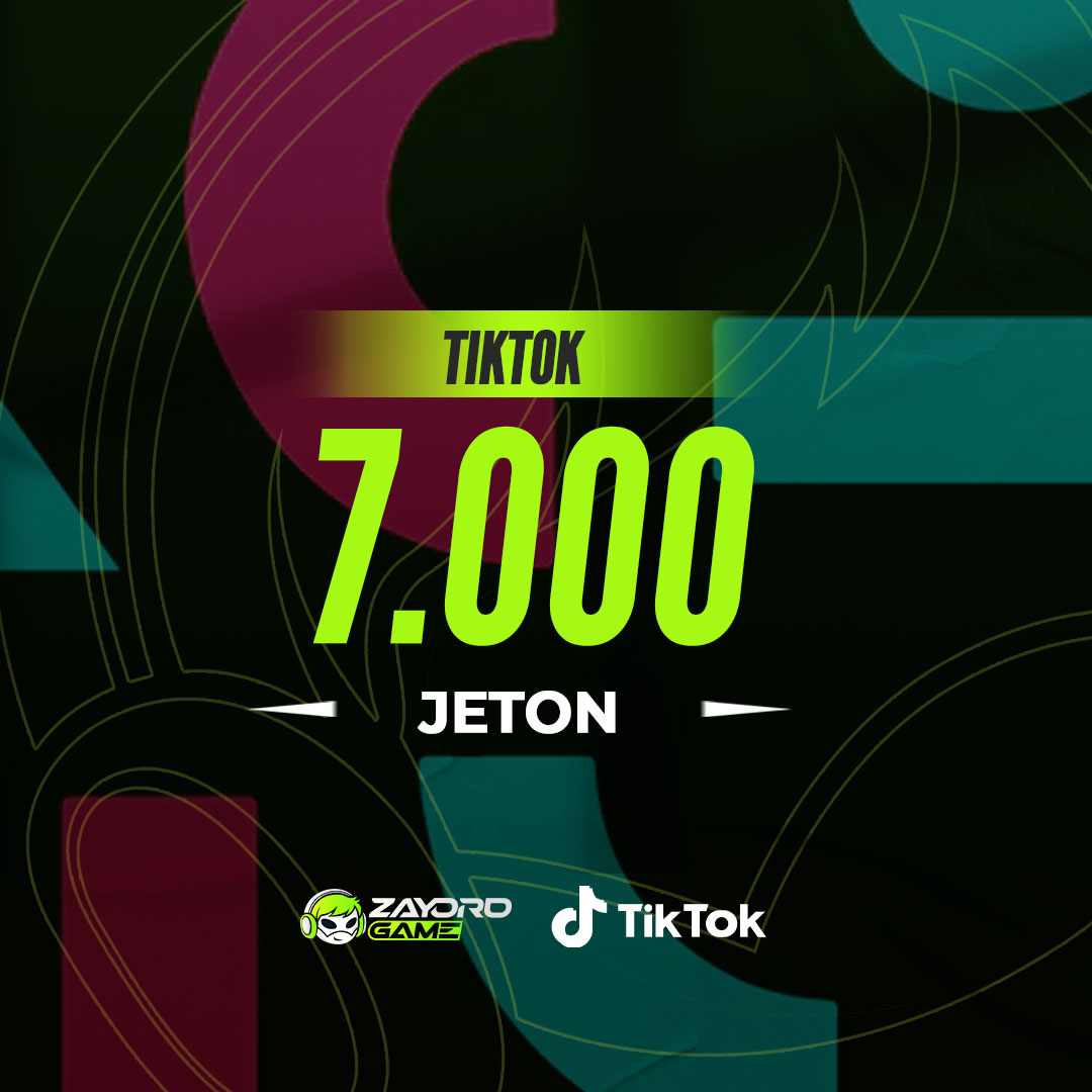 TikTok 7000 Jeton